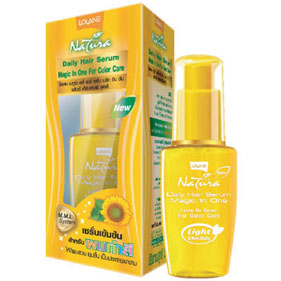 Lolane Natura โลแลน เนทูร่า เดลี่ แฮร์ เซรั่ม เมจิก อิน วัน สูตรผมทำสี 50มล