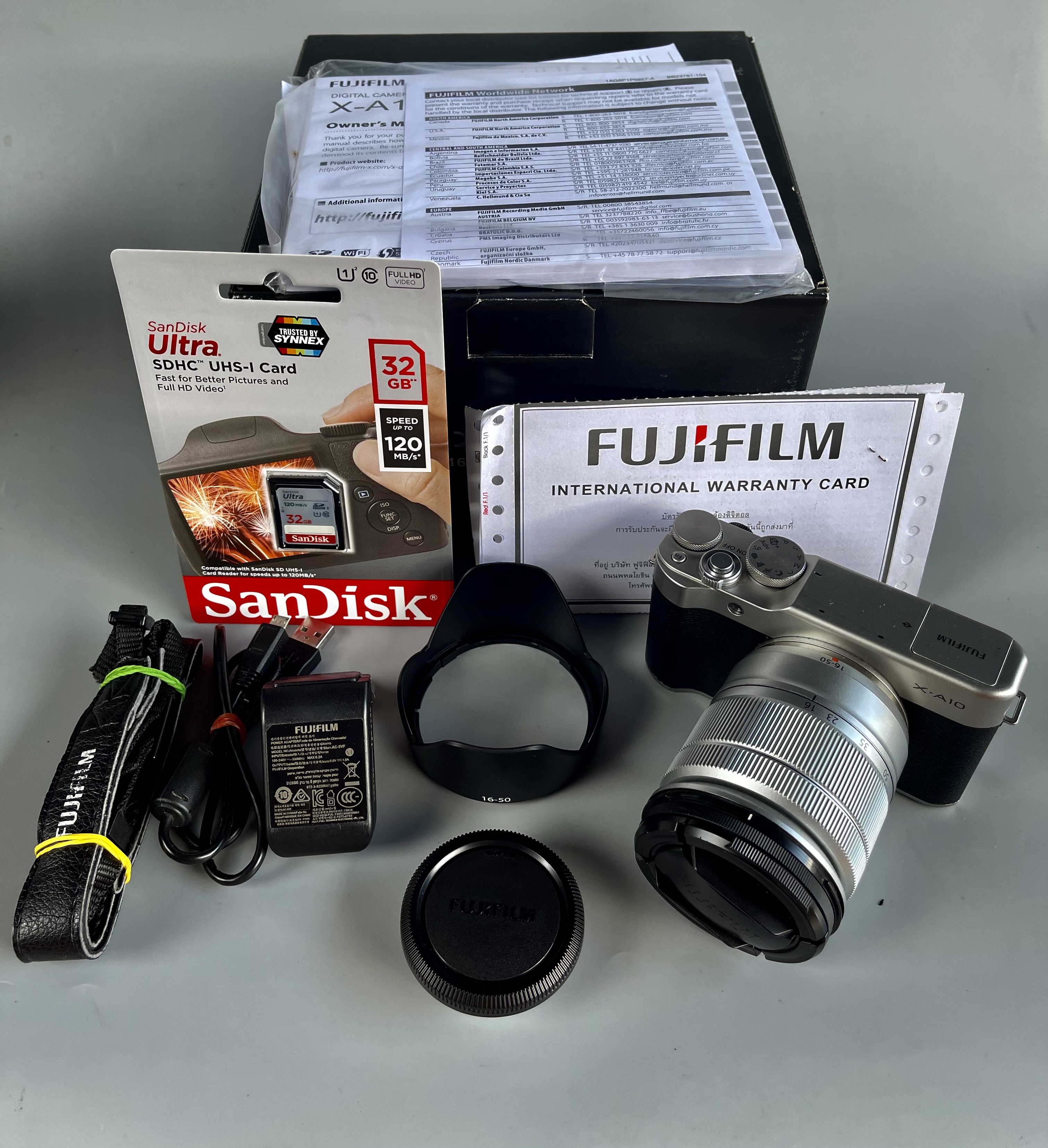 Fuji XA 10อดีตระกันศูนย์ Lens Super EBC XC 16-50mm f3.5 5.6 OIS II