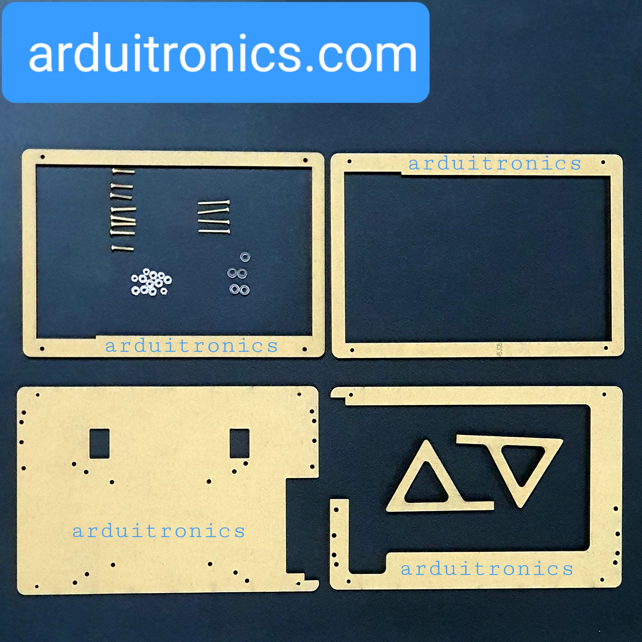 [กรอบ แบบที่ 1] จอ LCD 7 นิ้ว ชุดเคสตั้งจอ HDMI Touch Screen Display ชุดเคสตั้งจอ Raspberry Pi