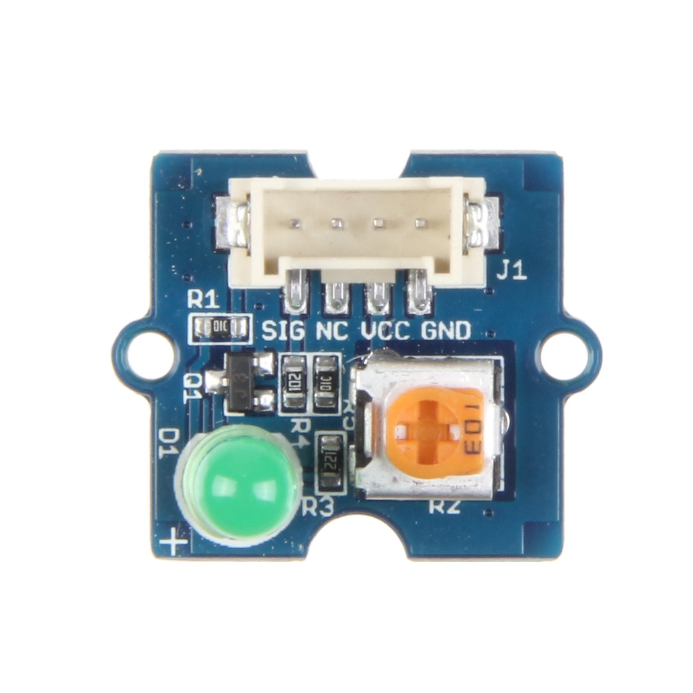 Grove - Green LED (ของแท้จาก SeeedStudio, GD)