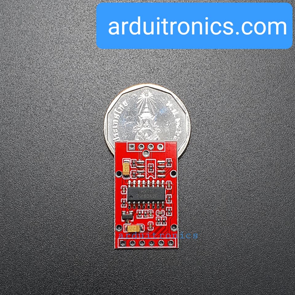 HX711 Dual-channel 24-bit A/D Conversion Weighing Sensor Module with Metal Shield