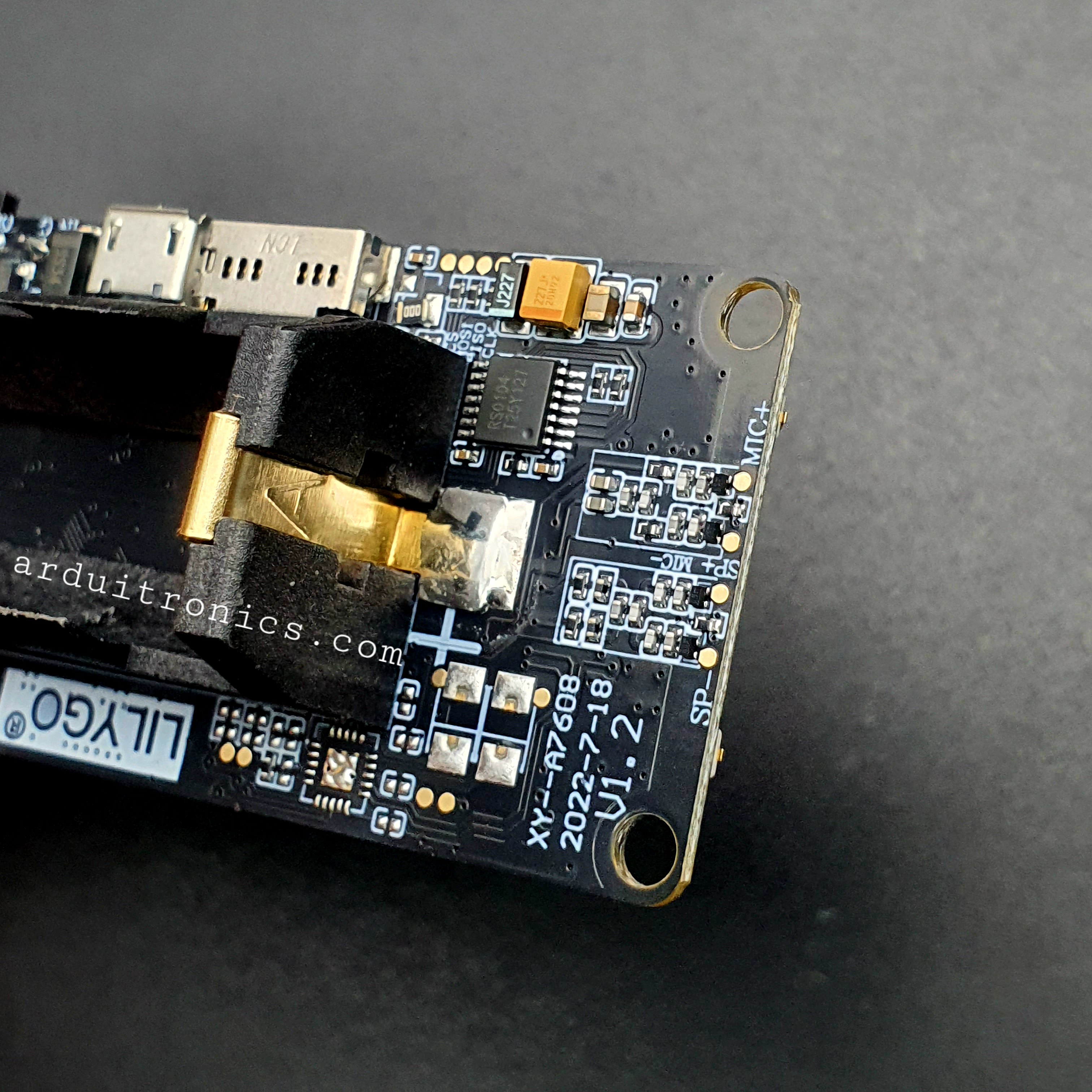 LILYGO T-A7608E-H (WiFi, BT, 3G/4G) with GPS พร้อมรางถ่าน 18650