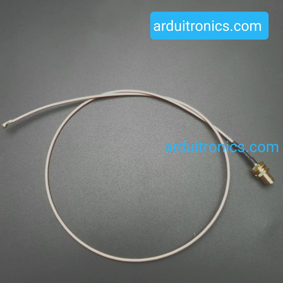 High Quality RF Adapter Cable (SMA to UFL/U.FL/IPX/IPEX) Size 50 cm