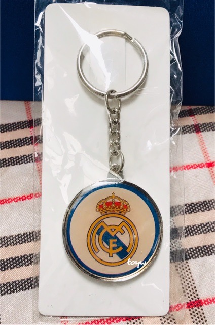 พวงกุญแจ ทีมบาร์ซ่า บาร์เซโลน่า Barcelona ทีมเรอัล มาดริด Real Madrid