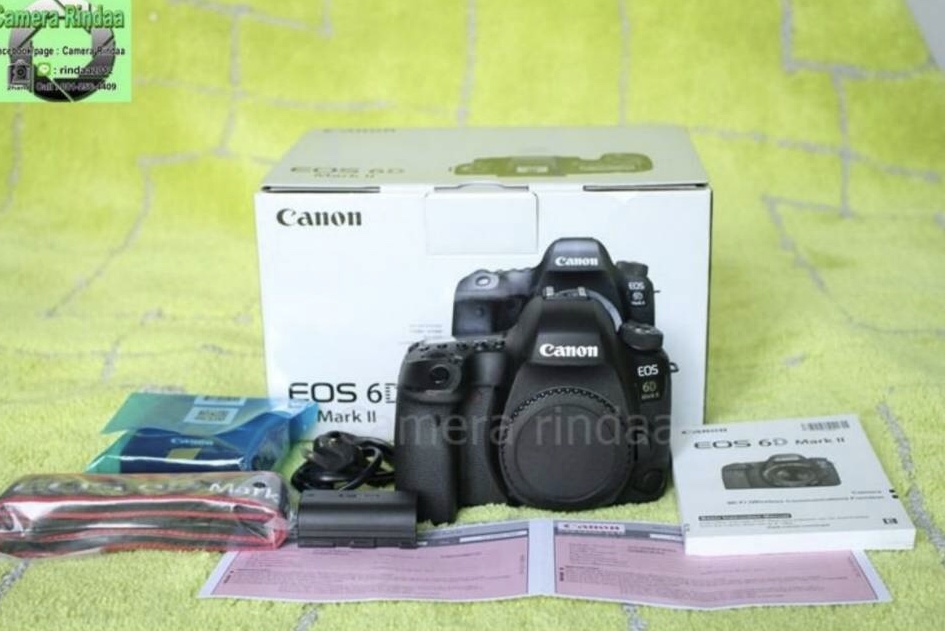 เช่ากล้อง Canon 6D Mark II (Canon "EOS 6D Mark II" ครบเครื่องเรื่องภาพระดับโปรฯ)