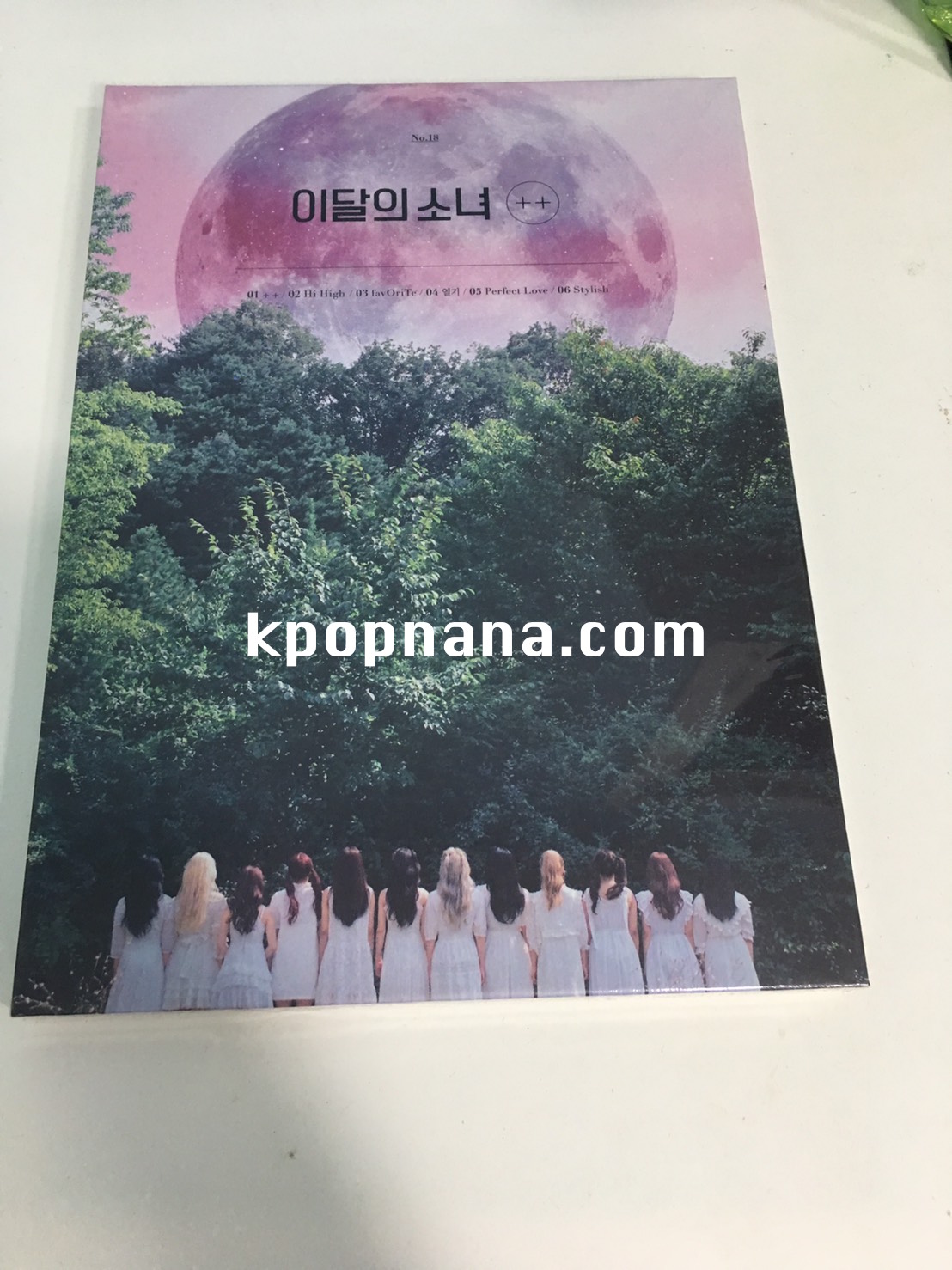 LOONA -Mini Album [+ +] (Limited B Ver.) ปก ชมพู + โปสเตอร์ พร้อมกระบอกโปสเตอร์ พร้อมส่ง
