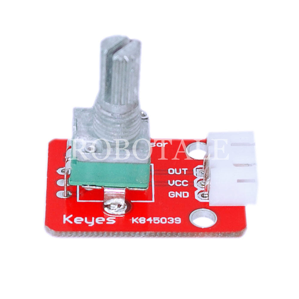 KEYES Adjustable Potentiometer Module for Arduino Red PCB