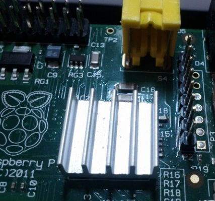 แผ่นระบายความร้อนขนาดเล็ก Heatsink 11x11x5mm (1 ชิ้น)