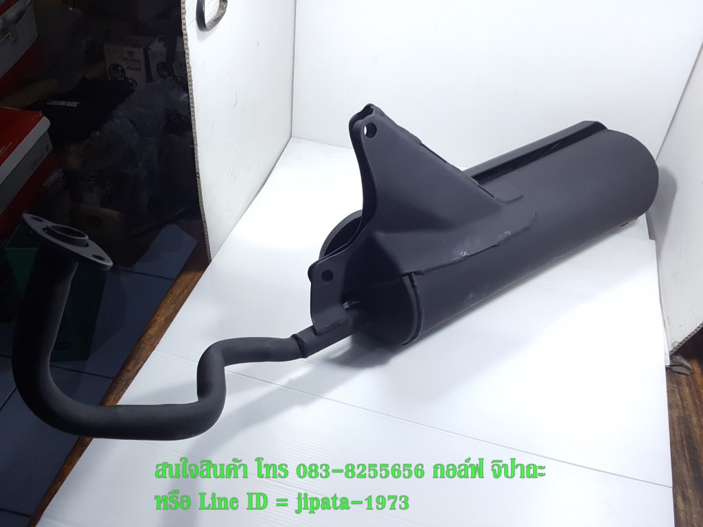 (Click) ชุดท่อไอเสีย Honda Click 110,Click 110 i งานเกรดเอ