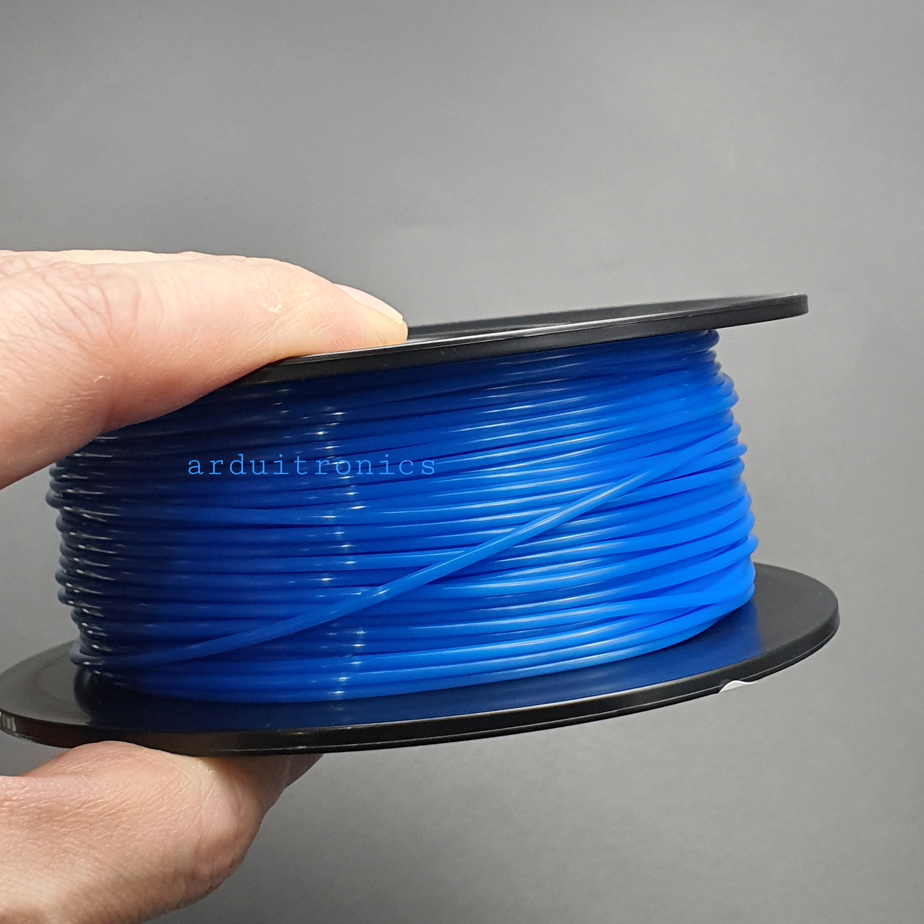 เส้นพลาสติก 3D Printer Filament PLA 1.75mm 0.20kg สีน้ำเงิน