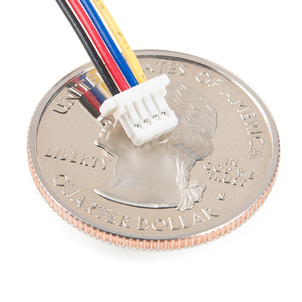 Qwiic Cable - Breadboard Jumper (4-pin) JST Cable 150mm (Male) ของแท้จาก SparkFun