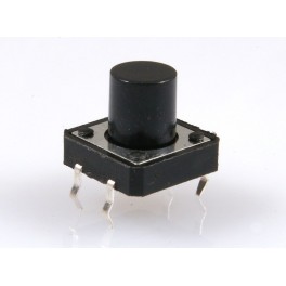 Tact Switch 12X12x12 mm ไมโครสวิตช์ กดติดปล่อยดับ 4 ขา (หัวกลม) (5 ชิ้น/pack)
