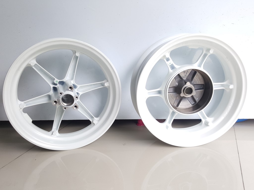 (Yamaha) ชุดล้อแม็ก Yamaha QBIX แท้