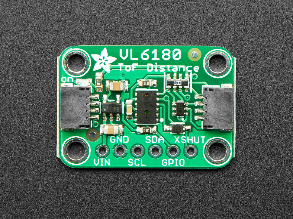 Adafruit VL6180X Time of Flight Distance Ranging Sensor (VL6180) - STEMMA QT