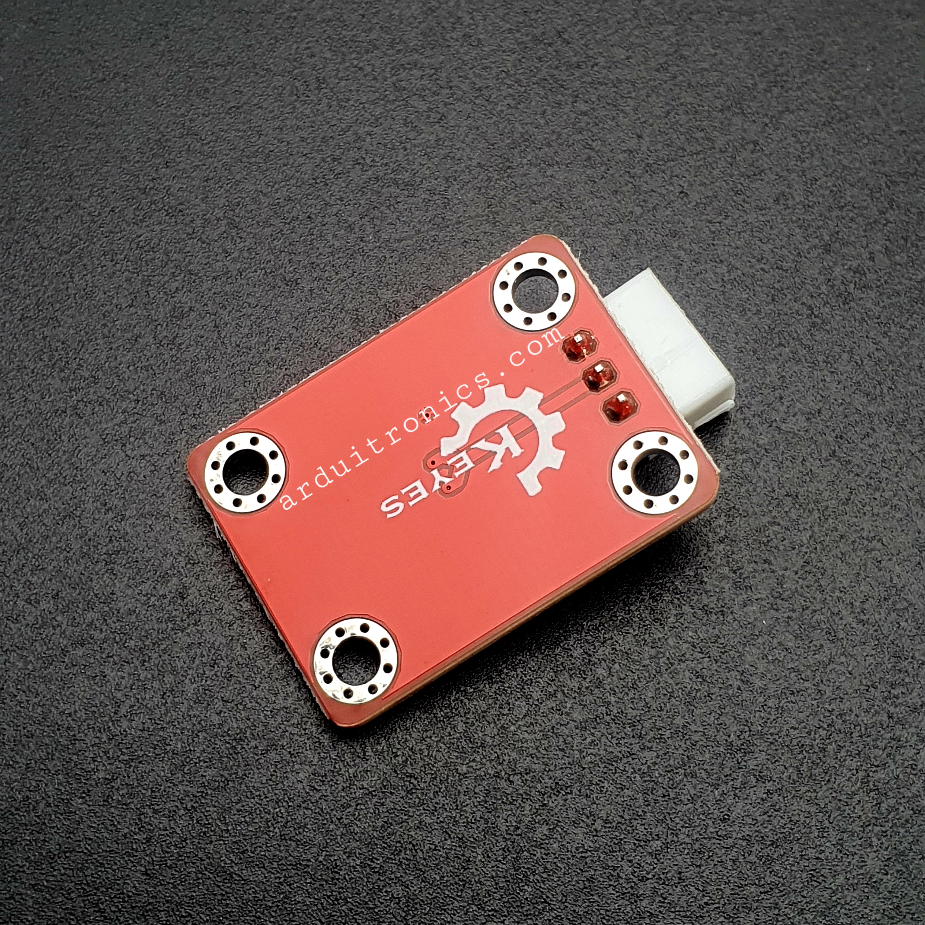 GUVA-S12SD เซ็นเซอร์วัดความเข้มของแสง UV Sensor Module S12SD for Arduino Anti-Reverse-Plug With 3P Cable PCB สีแดง