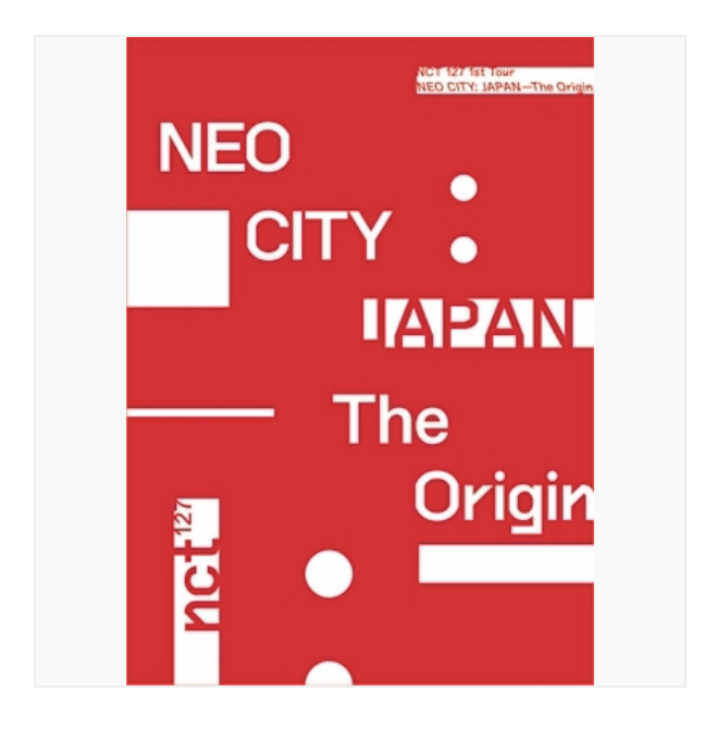 NCT 127 -NCT 127 1st Tour 'NEO CITY : JAPAN -The Origin' [First Press Limited Edition] แบบ DVD 3 แผ่น + PHOTOBOOK