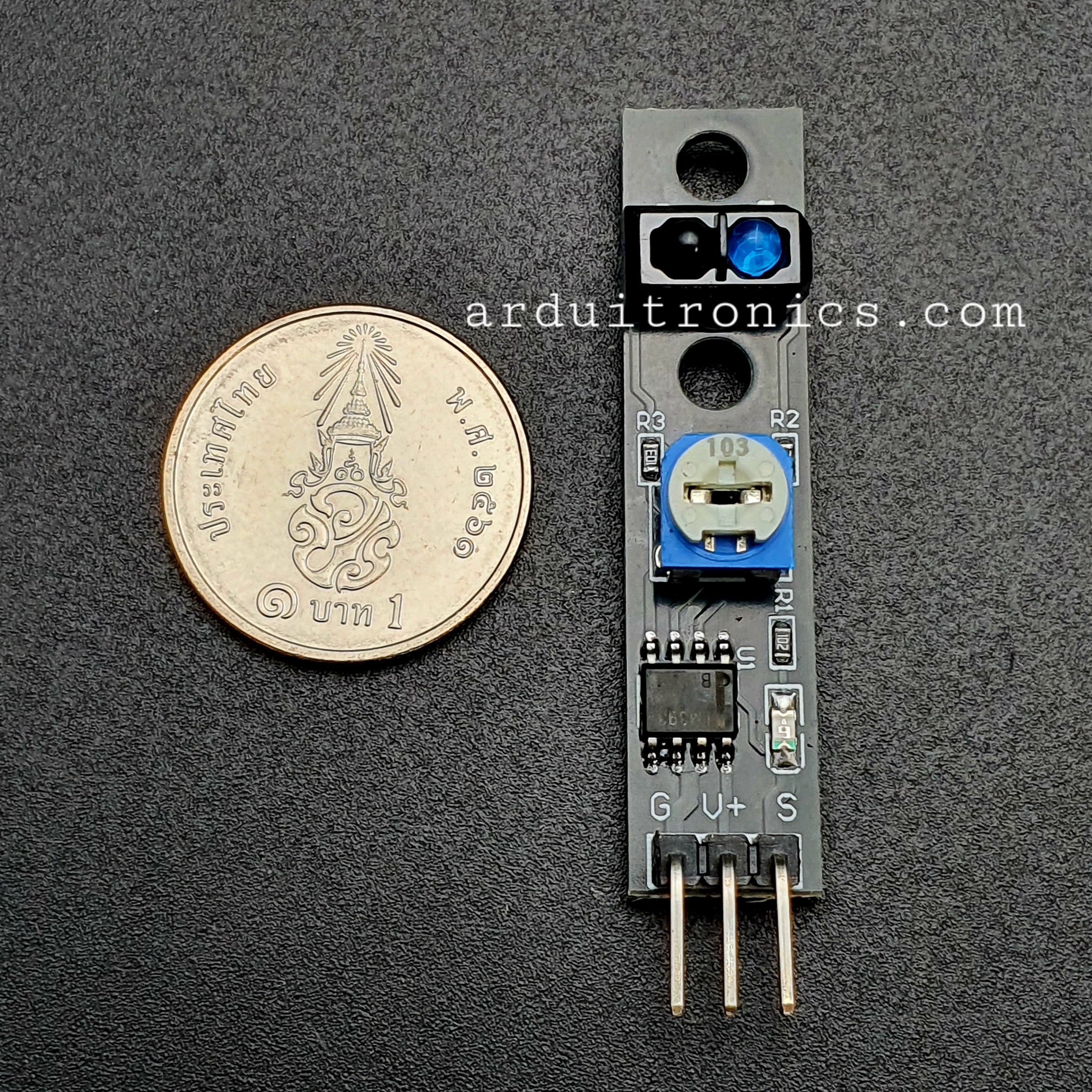 1-Track Tracing Module Line Tracing Track Intelligent Car Sensor Robot Competition Accessories Black and White Line