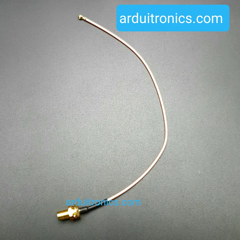 High Quality RF Adapter Cable (SMA to UFL/U.FL/IPX/IPEX) Size 20 cm