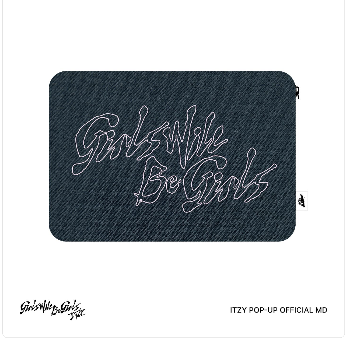 ITZY [Girls Will Be Girls] POP-UP OFFICIAL MD -LAPTOP POUCH