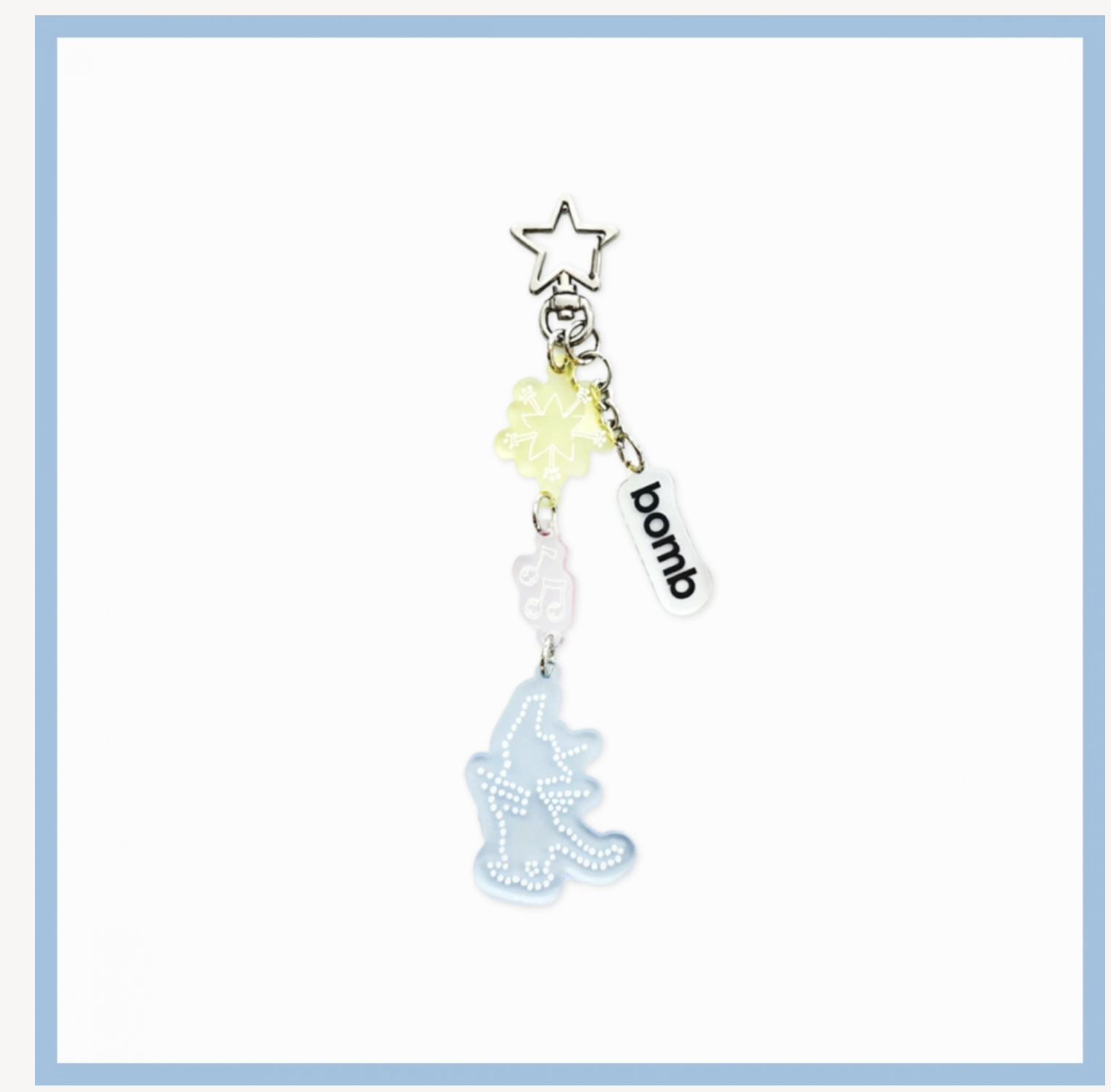 ILLIT - ILLIT 3rd Mini Album ‘bomb’ POP-UP STORE Merch. - Acrylic keyring