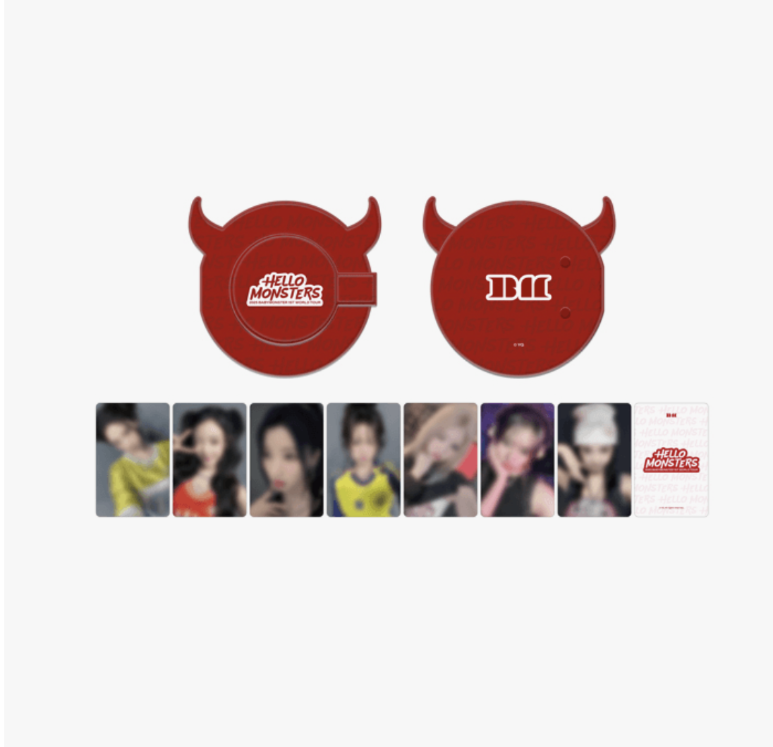 BABYMONSTER -[HELLOMONSTERS] BABYMONSTER HORN PVC PHOTOCARD COLLECT BOOK