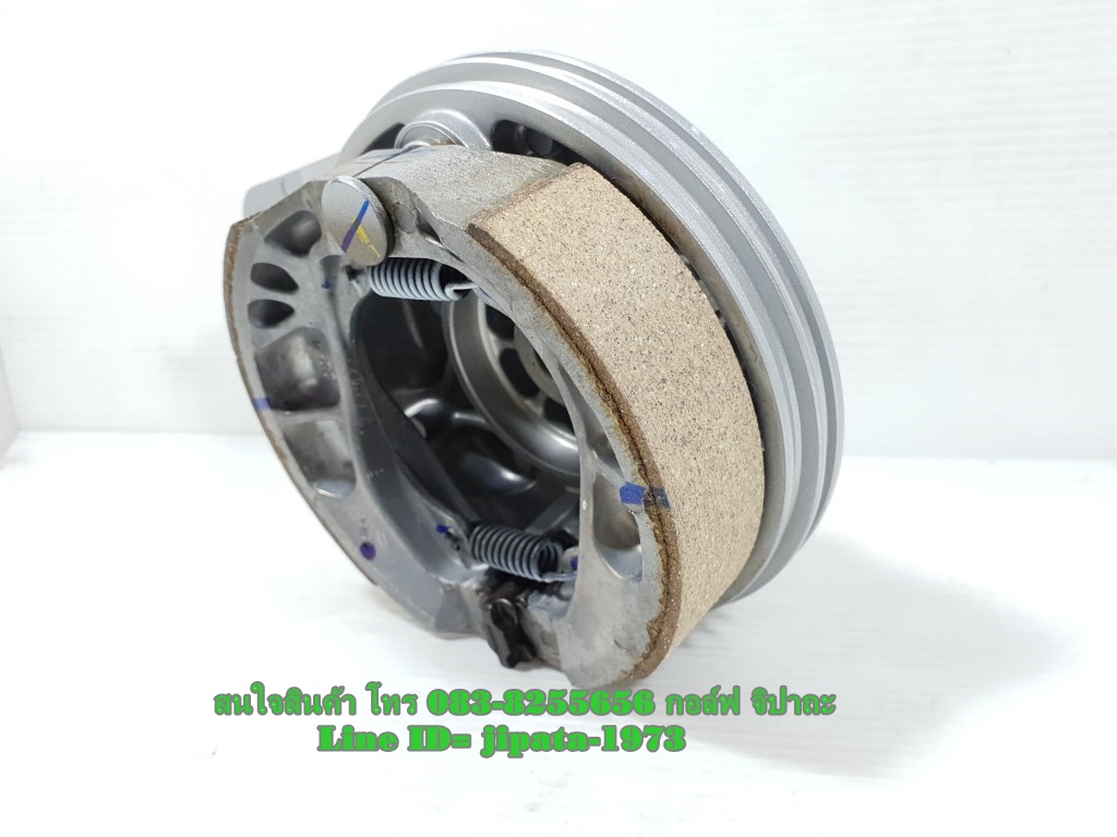 (Wave 110 i) ชุดฝาเบรคหลัง พร้อมผ้าเบรค Honda Wave 110 i แท้