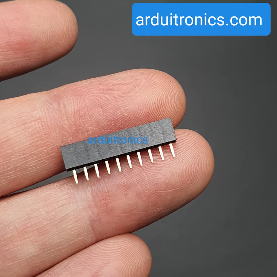 1x10P 2.0mm H4.3mm Pitch Single Row Female