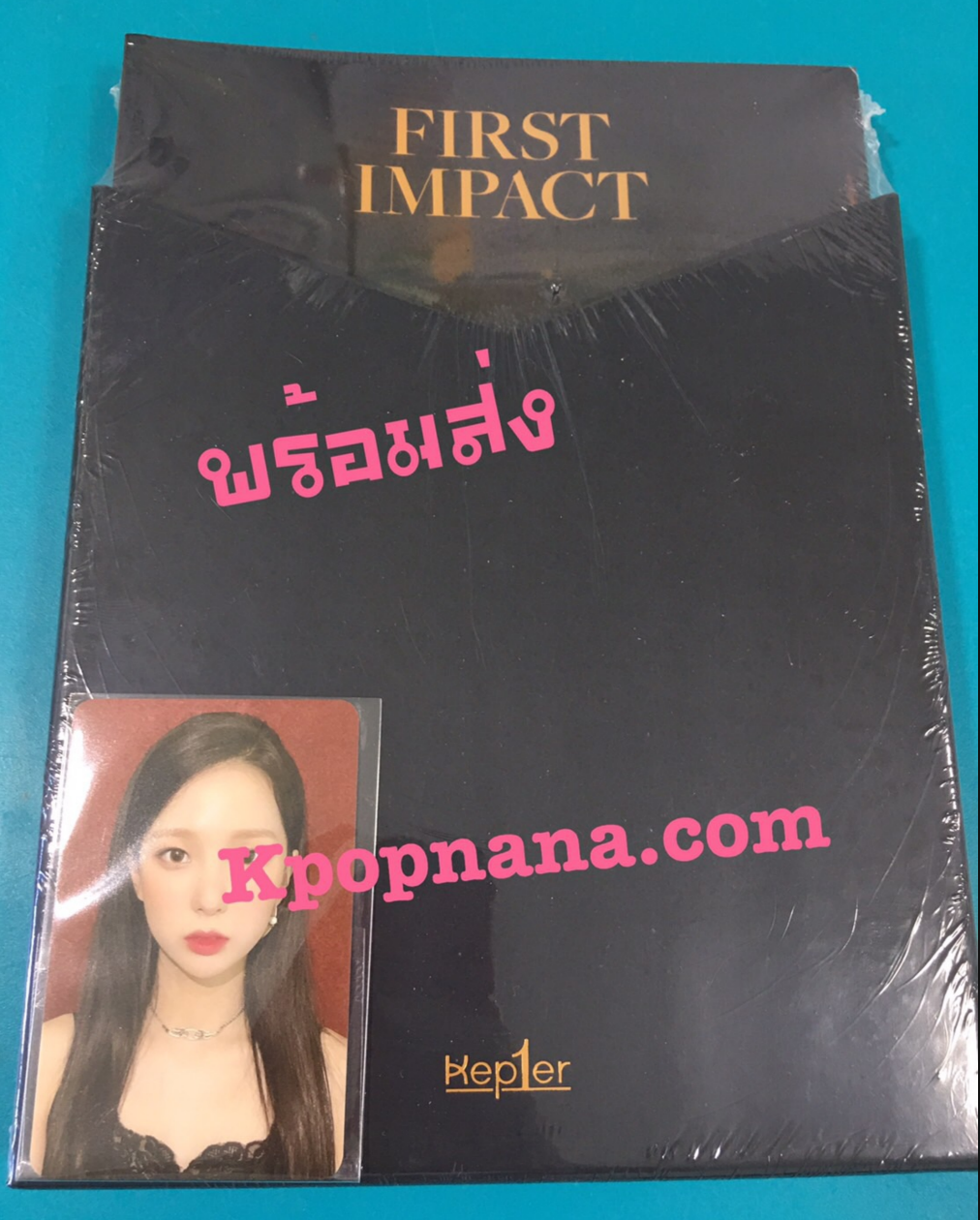 Kep1er - Mini Album Vol.1 [ FIRST IMPACT ] - หน้าปก Connect ver + โปสเตอร์ พร้อมกระบอกโปสเตอร์ - พร้อมส่ง -