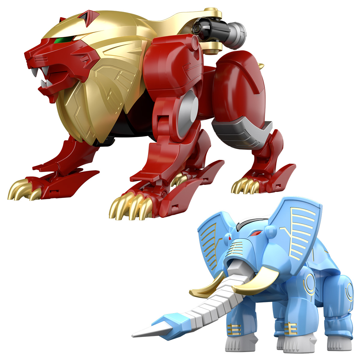 SMP Hyakuju Gattai GaoLion & GaoElephant
