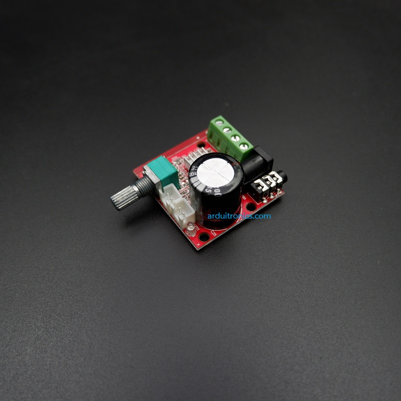 PAM8610 Stereo Amplifier Class D 10W+10W วงจรขยายเสียงแบบ Stereo กำลังขับ 10W+10W คลาส D