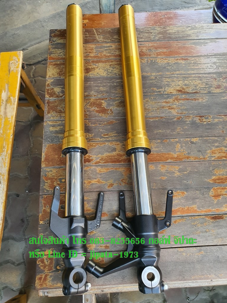 (CB 150 R) ชุดโช้คอัพหน้า Honda CB 150 R แท้ (สินค้ามือ 2)