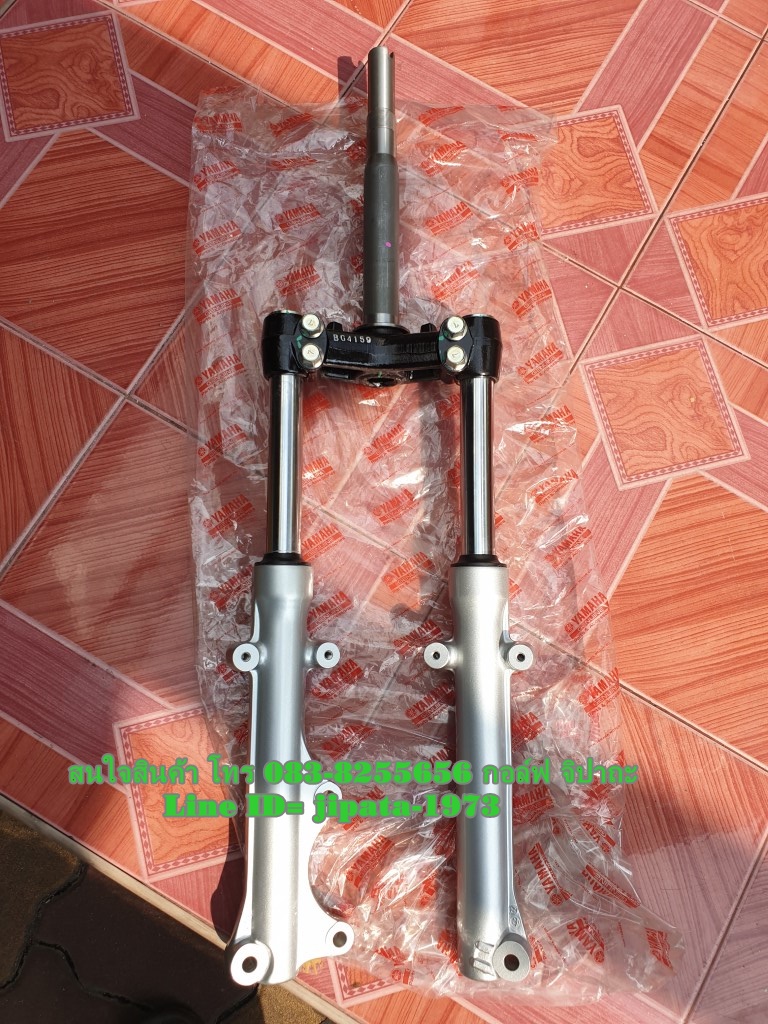 (Spark 135) ชุดแผงคอพร้อมโช้คอัพหน้า Yamaha Spark 135,Spark 135 i แท้