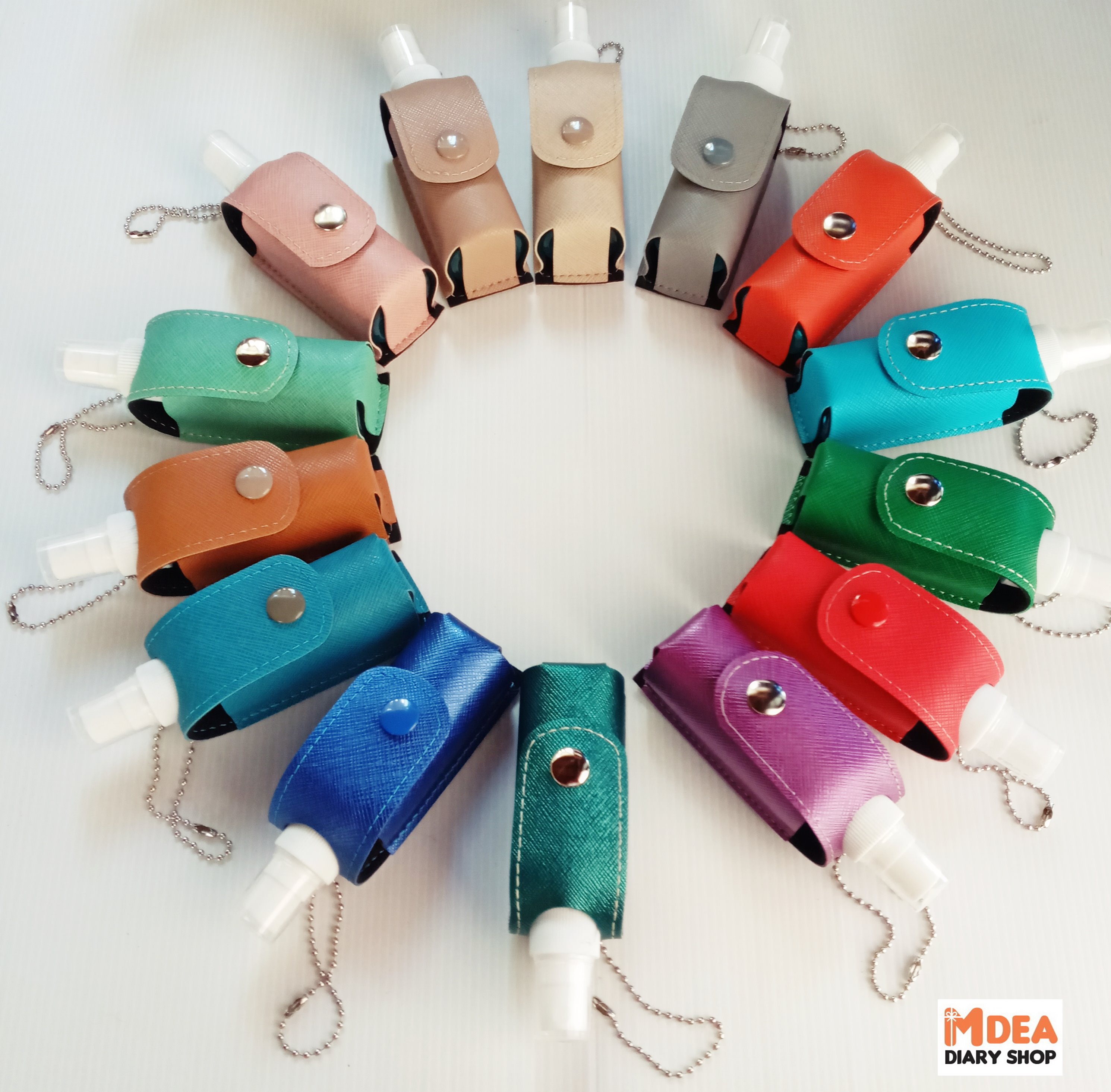 MDEA / Spray Alcohol Holder ซองใส่สเปรย์-แอลกอฮอล์ 75% (พร้อมใช้) *กลิ่นอโรเวลา* Hand Sanitizer Holder