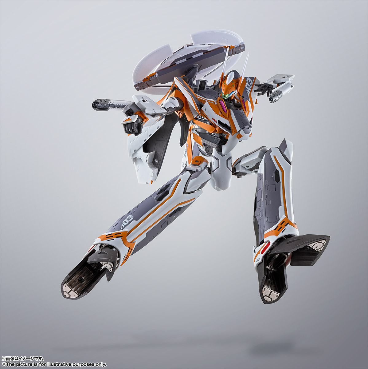 DX Chogokin - VF-31E Siegfried (Chuck Mustang Custom)