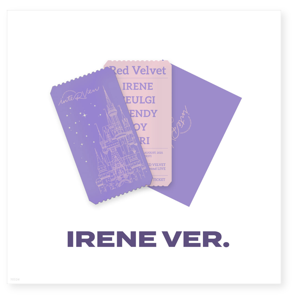 Red Velvet - แบบ IRENE SPECIAL AR TICKET SET Beyond LIVE - ของสะสม Beyond LIVE - Red Velvet Online Fanmeeting - inteRView vol.7 : Queendom