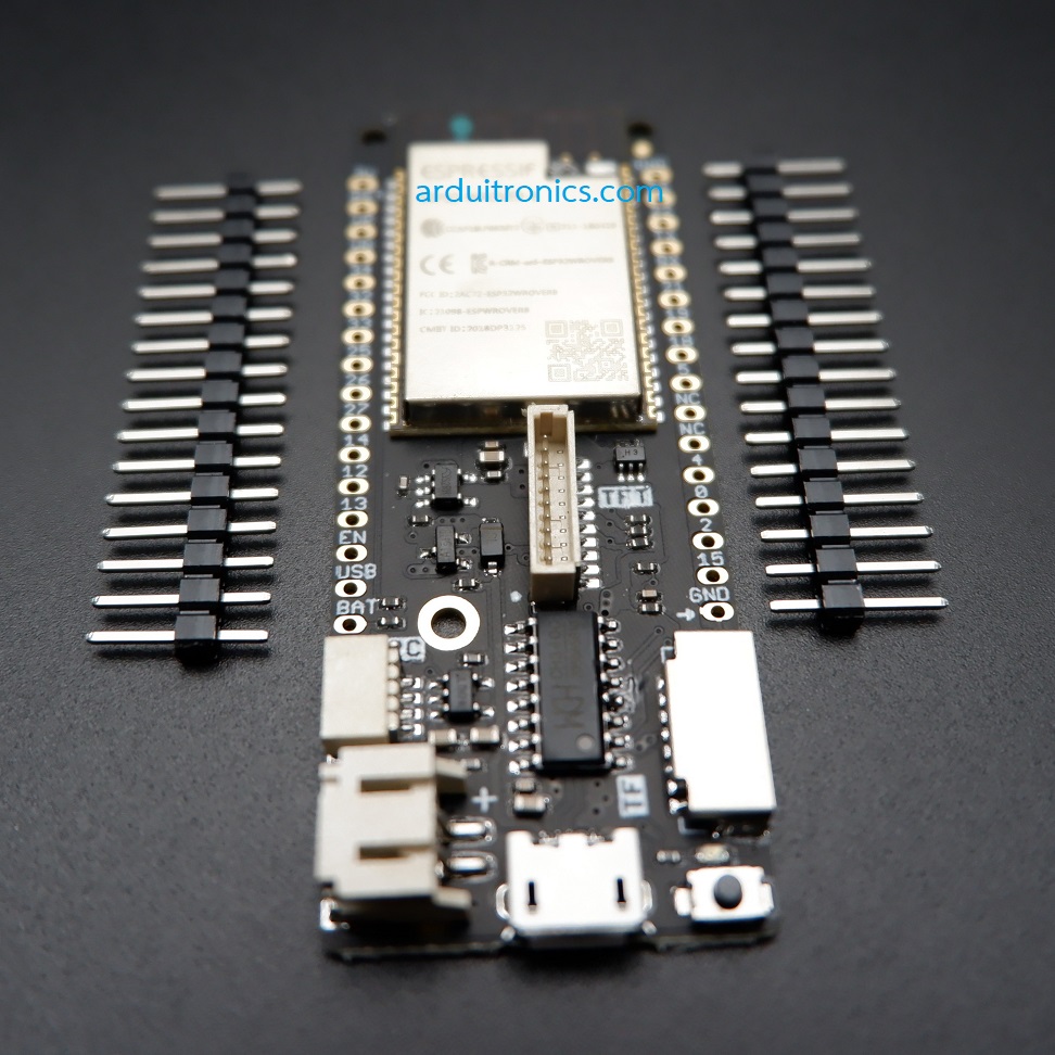 ESP32 LoLin D32 Pro 16MB Dev. Board WiFi + Bluetooth (free pin header)