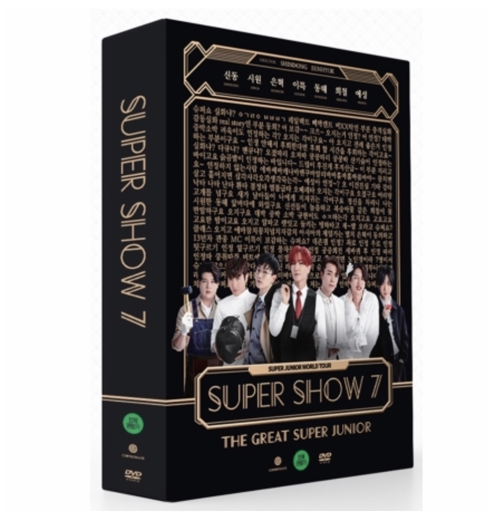 SuperJunior - SUPER SHOW 7 DVD