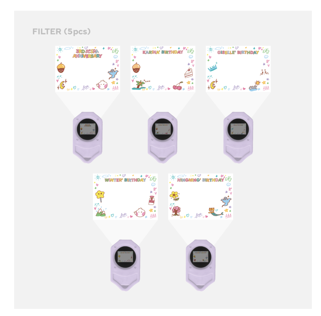 aespa -aespa Debut 3rd Anniversary MD -Party Package ระบุ ชื่อที่ต้องการ