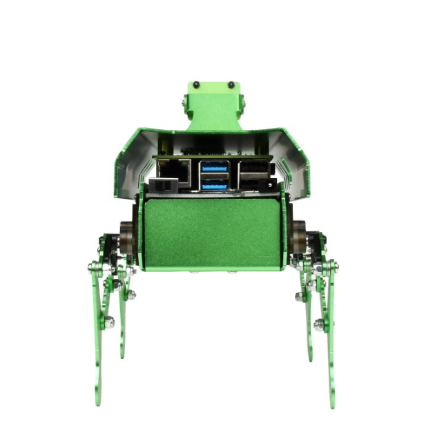 PIPPY, an Open Source Bionic Dog-Like Robot Powered by Raspberry Pi (with Raspberry Pi 4 + microSD card)