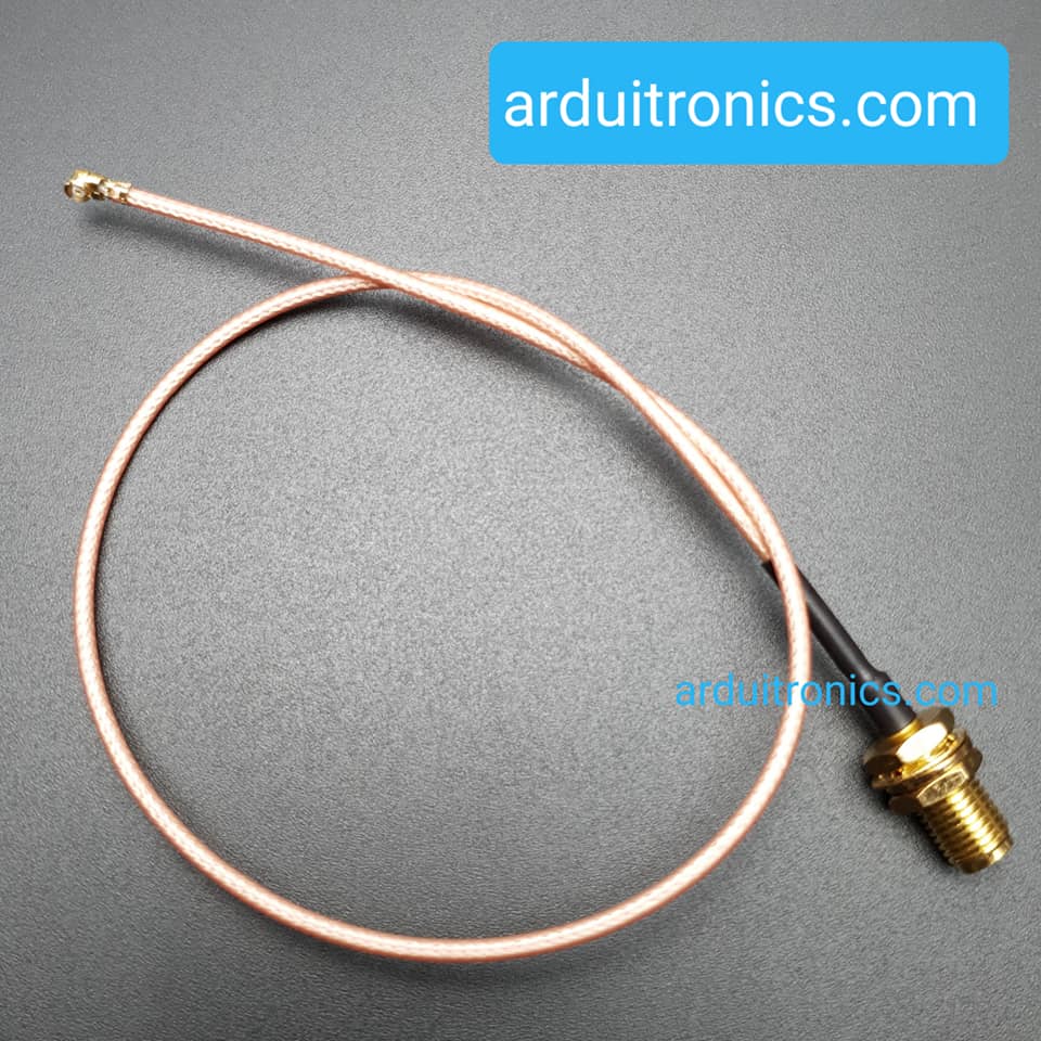 High Quality RF Adapter Cable (SMA to UFL/U.FL/IPX/IPEX) Size 30 cm