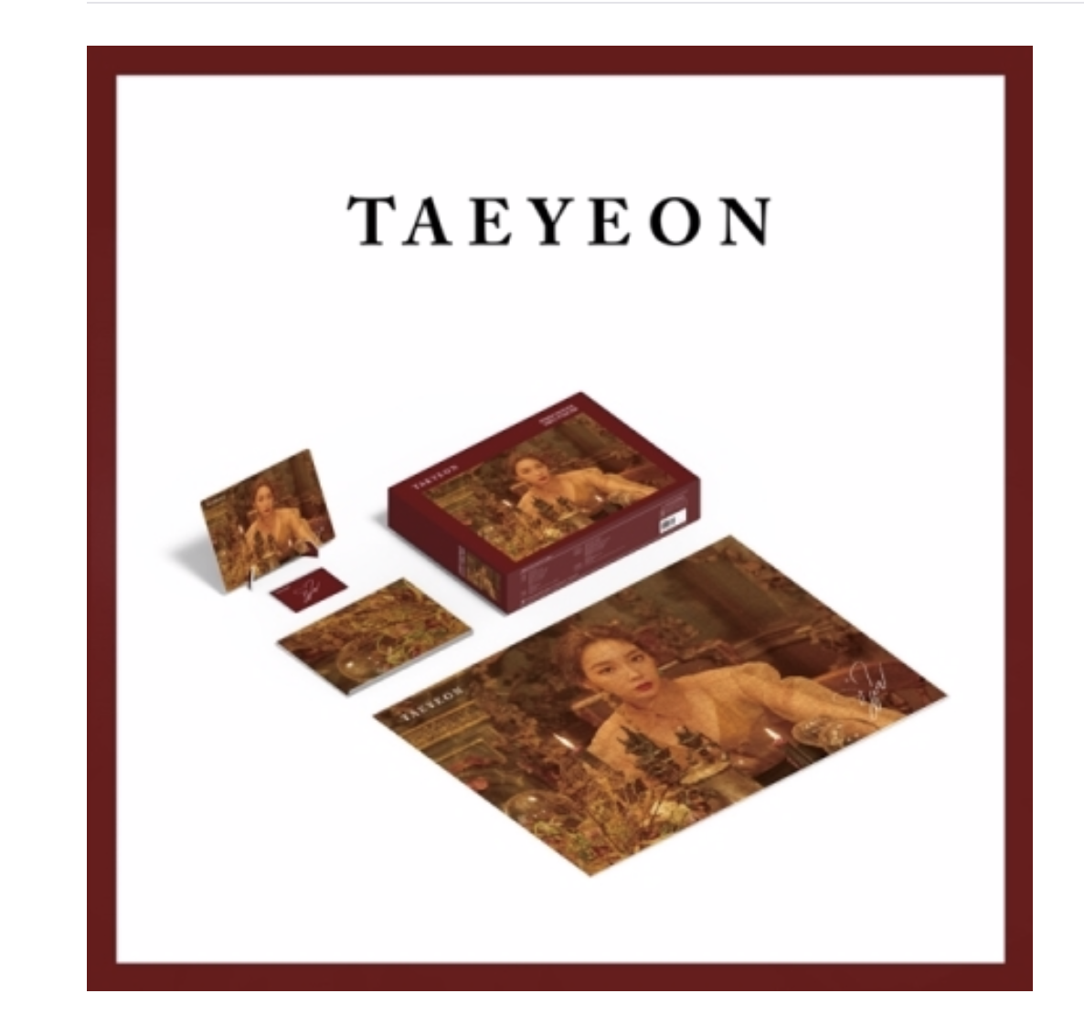 Puzzle Package แบบ TaeYeon จิ๊กซอว์