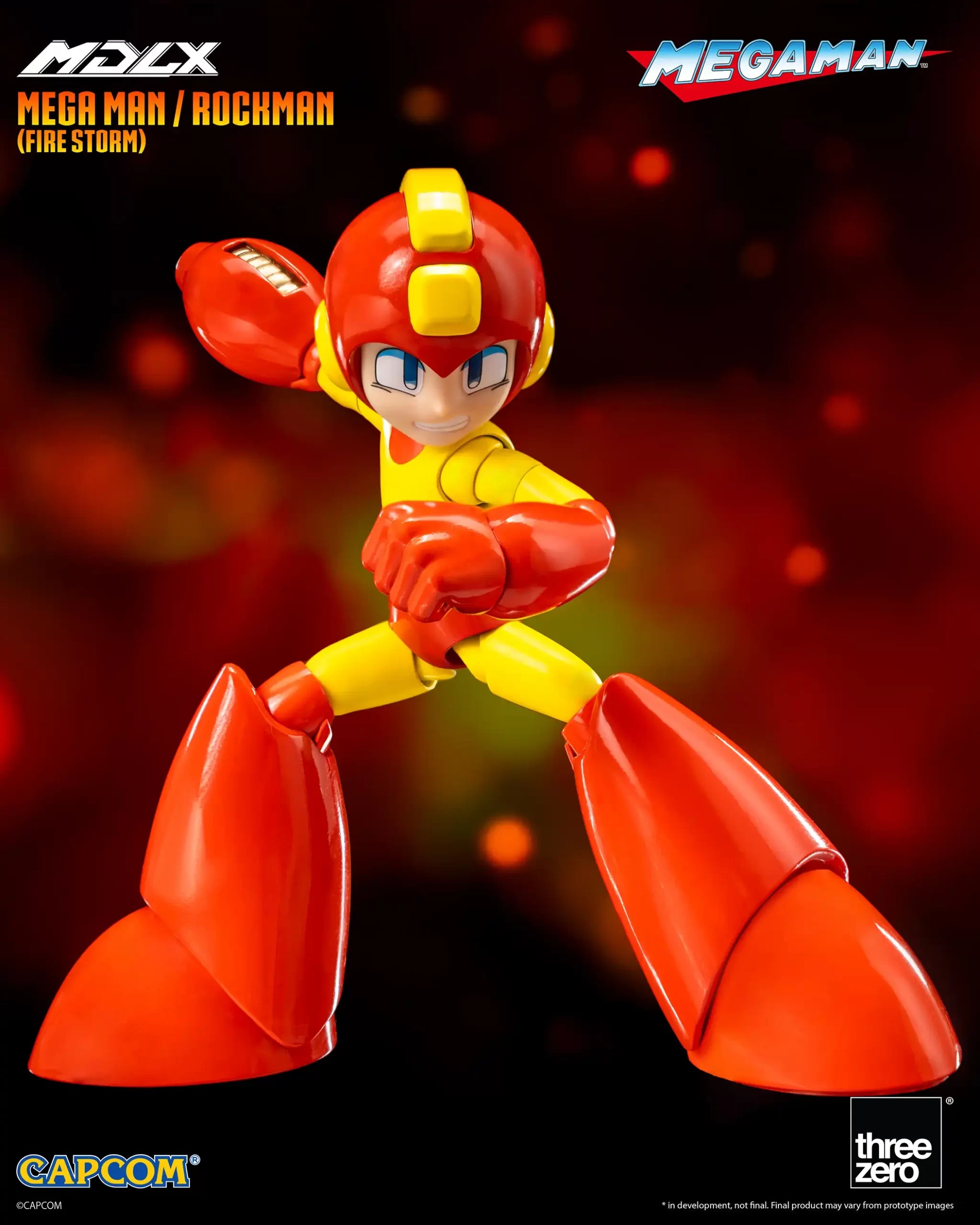 "Pre-Order" MDLX Mega Man / Rockman (Fire Storm)