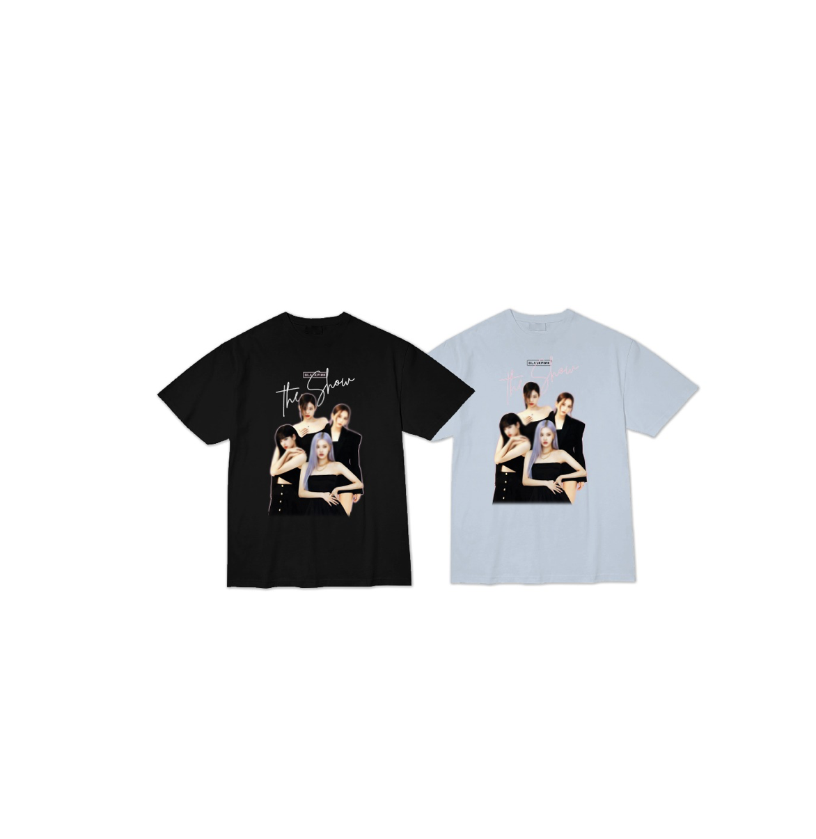 BLACKPINK - [THESHOW] BLACKPINK - T-SHIRTS_TYPE 4 ระบุ ขนาด และ สี