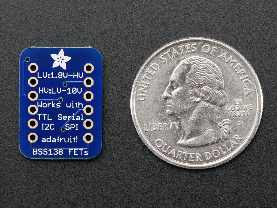 4-Channel I2C-safe Bi-Directional Logic Level Converter - BSS138 (แท้จาก Adafruit, USA)