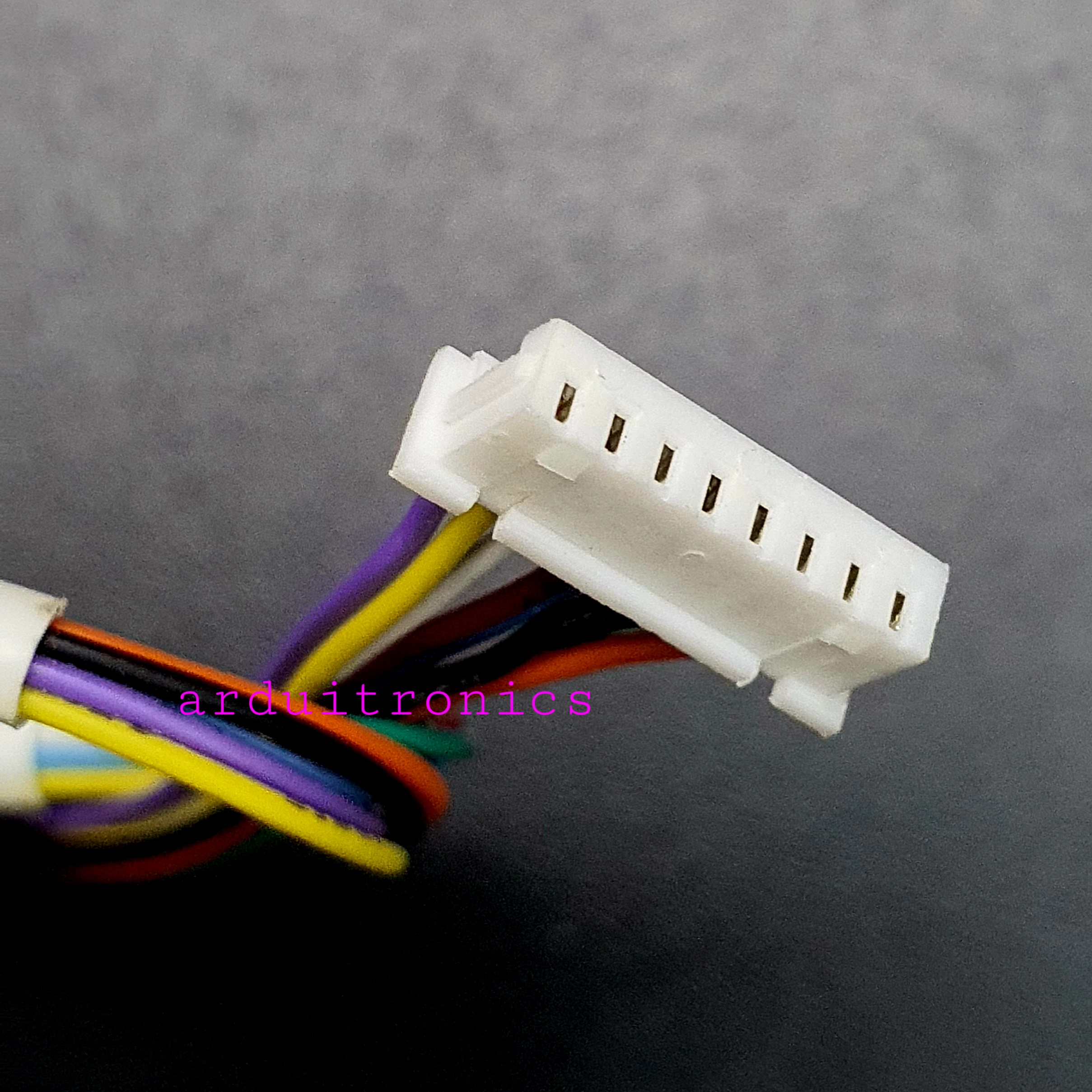 Micro Stepping Motor - 8mm ( Two Phase Four Wire Two Motors Gear Size 2.2mm )