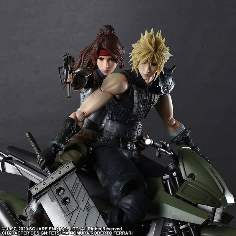 "Pre-Order" Play Arts Kai Jessie, Cloud & Bike Set
