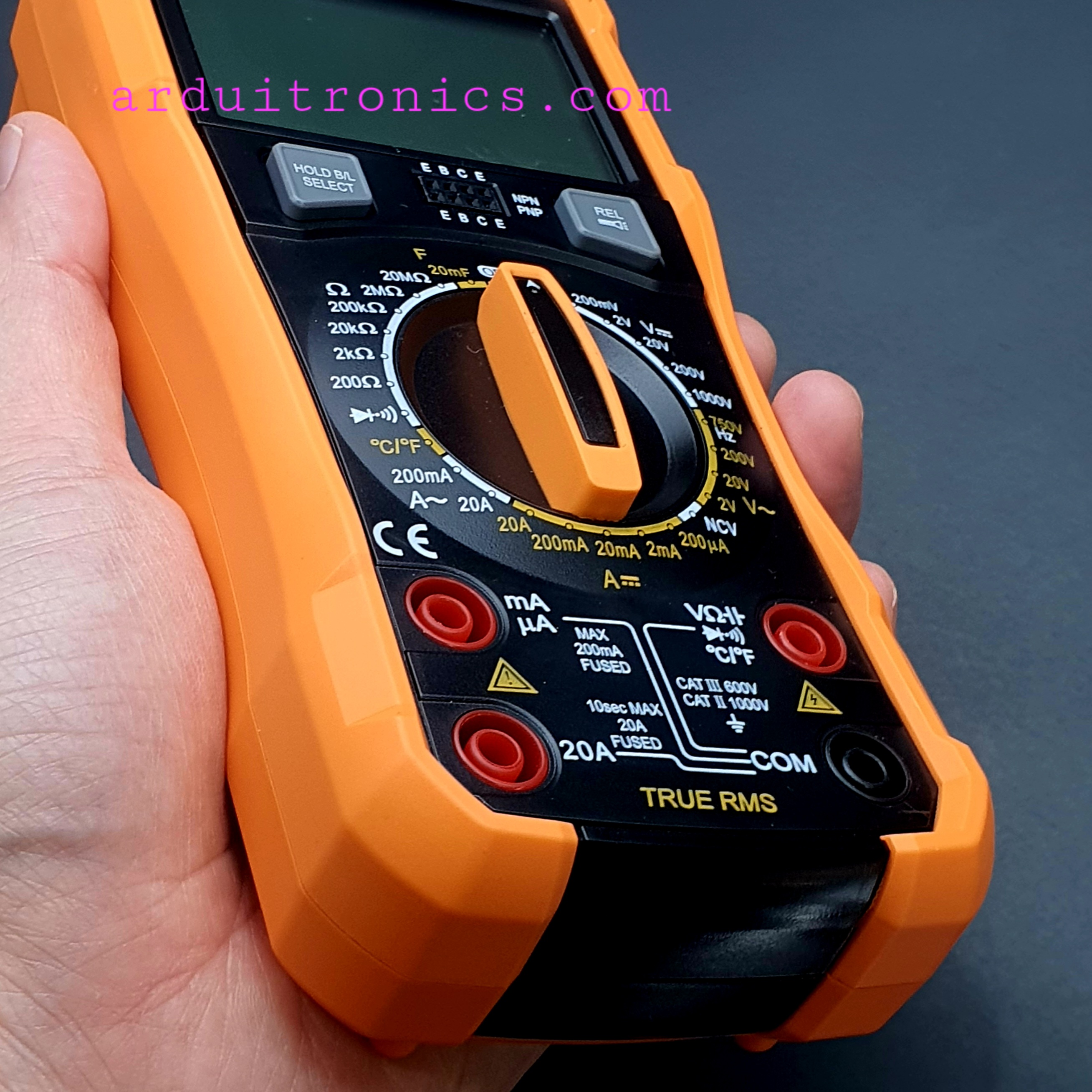 Digital Multimeter True RMS (Victor VC890C+)