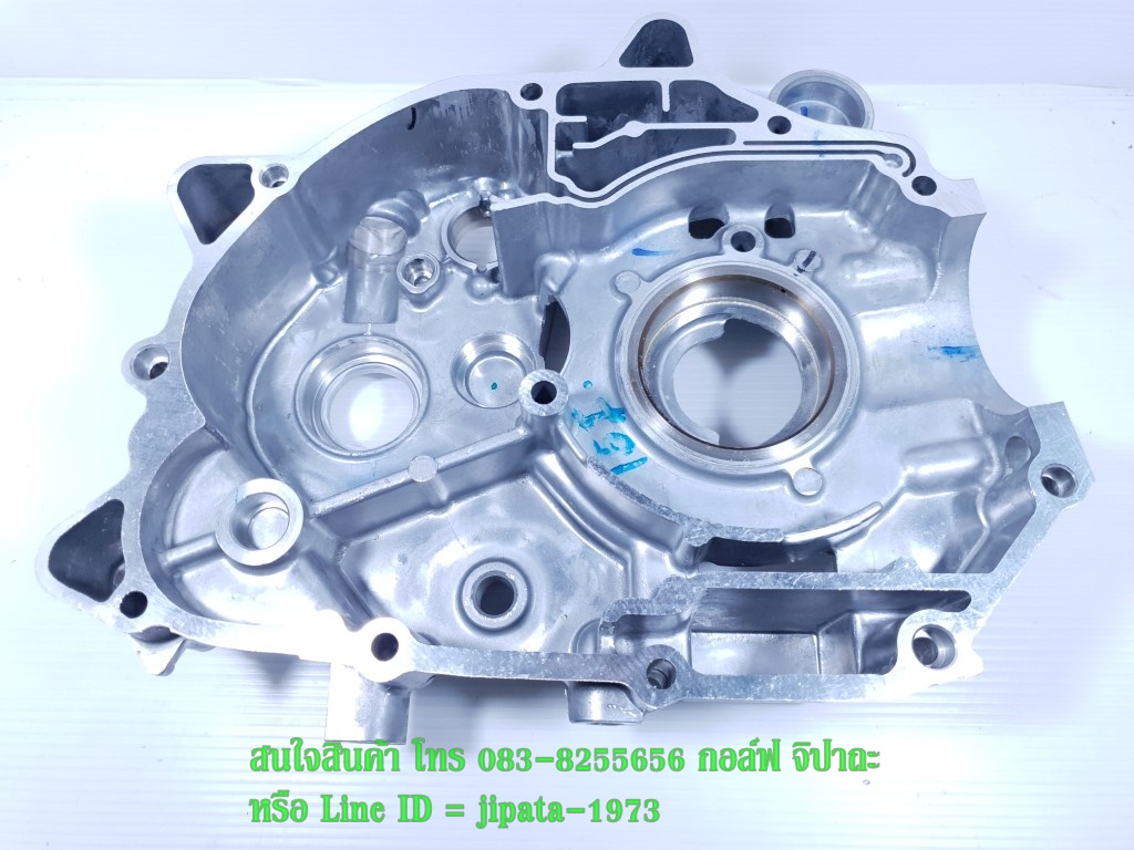 (Wave 125) เรือนเครื่องยนต์ด้านซ้าย(สตาร์ทเท้า) Honda Wave 125 S,Wave 125 i ปี 2005 แท้