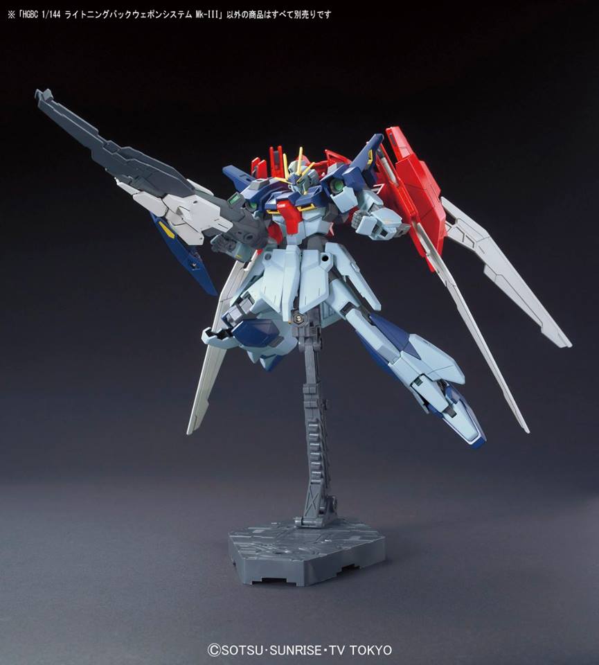 HGBF 1/144 Lightning Back Weapon System Mk-III