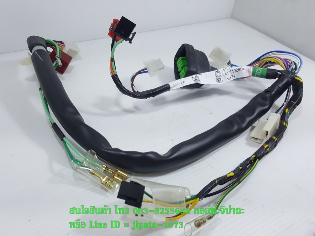 (Wave 125) ชุดสายไฟหลังเรือนไมล์ wave 125 i ปี 2002 (รุ่นสตาร์ทมือ) แท้